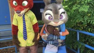 Hugs with ZOOTOPIA JUDY HOPPS amp NICK WILDE [upl. by Avictor]