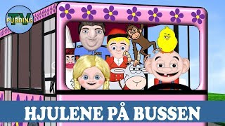 Hjulene på bussen Swingversjon  Norske barnesanger [upl. by Dielu]