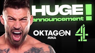 OKTAGON MMA are coming to Channel 4 Streaming and Channel4Sport YouTube 🤯 [upl. by Ettenot]