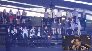 LE SSERAFIM SCoups ENHYPEN NewJeans amp BOYNEXTDOOR Reaction to SEVENTEEN Performance at 2024 GDA [upl. by Ramos]