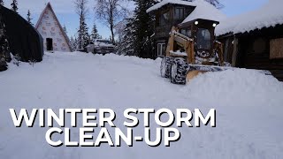 Snow Removal ASMR  Complete Snow Clearing in Alaska [upl. by Isborne917]