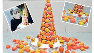 BRAD DE CRACIUN FACUT DIN MACARONS ARBOL DE NAVIDAD CON MACARONS [upl. by Pearse]