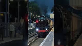 70000 Britannia puts on the power through Reigate  230724 [upl. by Zora]