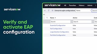 Verify EAP configuration for migration from SAFe [upl. by Cindra]