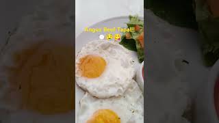 NextLevel Tapsilog Angus Beef Tapa by La Creperie shorts shortvideo viralshorts food short [upl. by Crosby]