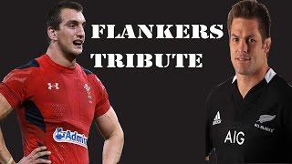 Rugby Tribute  Flankers quot The everywhere menquot Big Hits runs compilation [upl. by Folly926]