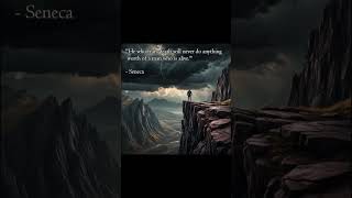 He who fears deathstoicism Seneca inspirationalquotes StoicQuotes LifeLessons [upl. by Esilrac]