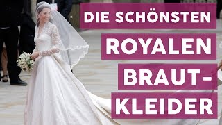 Royale Hochzeitskleider Diese 10 sind unsere Favoriten [upl. by Earesed]