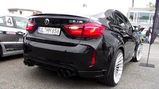 Hamann BMW X6M revs amp sounds HD [upl. by Portwin]