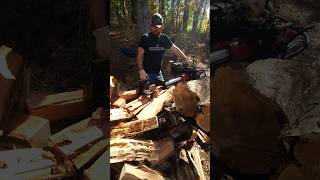 RUGGEDMADE 37 Ton Log Splitter 🔥🪵 firewood [upl. by Enidanreb]