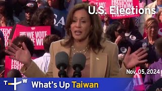 US Elections Whats Up Taiwan – News at 1400 November 5 2024  TaiwanPlus News [upl. by Anisamot]