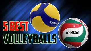 5 Best Volleyballs [upl. by Hahsi590]