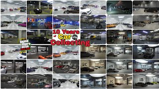 A Decade of GTA V Online Cars  JDM Drifters Supercars amp More [upl. by Akili]