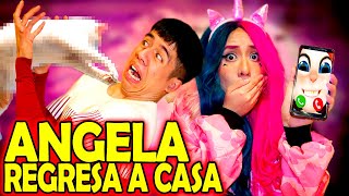 HORRORÍFICA Y PERTURBADORA LLAMADA de angela la VIEJA COCHINA gato encerrado SE ME METIÓ EL ANIMAL [upl. by Erasaec]