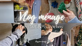 MÉNAGE DU QUOTIDIEN  VLOG  motivation ménage calendrier de lavent amp atelier de Noël 🎄 [upl. by Huberto295]