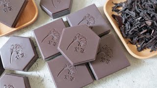 紫草根植萃皂  gromwell root herbal soap making extract from dried plants  手工皂 [upl. by Annawot570]