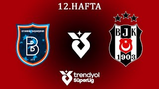 PES 2017  TÜRKİYE  SÜPER LİG  12Hafta  RAMS Başakşehir FK  Beşiktaş  SüperLig [upl. by Adierf305]