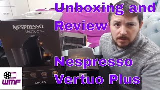 Unboxing and Review  Nespresso VertuoPlus Coffee Pod Machine [upl. by Roel]