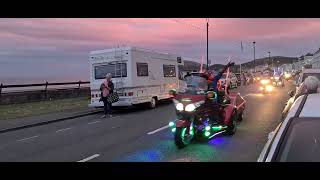 2022 Honda Goldwing light parade [upl. by Rabassa]