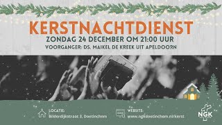 Kerstnachtdienst 24 december 2023 [upl. by Chiou18]