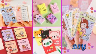 DIY 5 types of mini cute Diary  how to make diary at home  kawaii Notebooks  diy school supplies [upl. by Nairahcaz126]