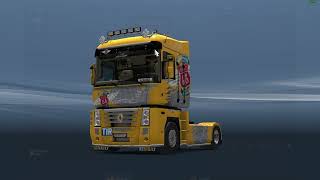 ETS2 Renault Magnum Updates V151 Russie direction Estonie [upl. by Brooke]