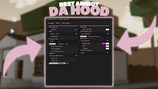 2 TAPS  The BEST Da Hood Aimbot Script  WORKS ON EMULATORS amp IOS [upl. by Eitsrik]