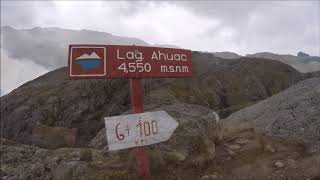 Wilcahuain  Laguna Ahuac Parque Nacional Huascarán Peru 05072018 [upl. by Einohpets815]