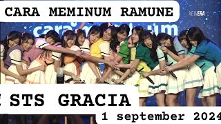 FULL MCCARA MEMINUM RAMUNE  STS GRACIA JKT48  1  SEPTEMBER  2024 [upl. by Nachison]