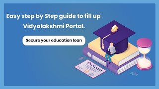 How to fill Vidyalakshmi Application for education loan purpose [upl. by Jelks140]