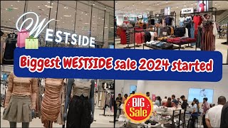 HUGE WESTSIDE SALE STARTED 2024Twobutterflyvloggesmalayalam [upl. by Polito]