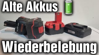 Defekte Akkus 🔋 wiederbeleben Regenerieren Starthilfe [upl. by Yllim398]