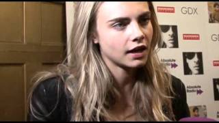 Cara Delevingne quotIm Petrified about London Fashion Weekquot [upl. by Autumn]