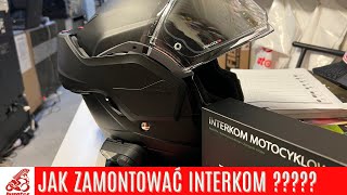 Jak zamontować Interkom w kasku szczękowym [upl. by Lienaj]