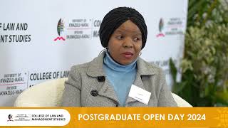 Interview with Ms Bongiwe Mokoena CLMS Research Office Administrator [upl. by Imik]