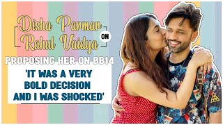 Disha Parmar On Rahul Vaidya Proposing Her On BB14 It Was A Very Bold Decision And I Was Shocked [upl. by Rich]