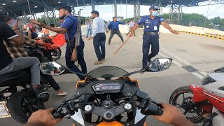 পদ্মা সেতু বাইক দিয়ে পার হলাম প্রথম বার  Padma Setu Motovlog [upl. by Nirahs]