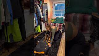 UNBOXING ROLLER SKI BAG [upl. by Rekcut]