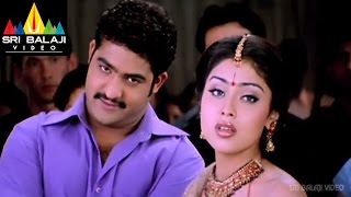 Naa Alludu Movie NTR Challenge to Ramya Krishna Scene  JrNTR Shriya Genelia  Sri Balaji Video [upl. by Nnylav]