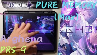 Arcaea 50｜全球首殺新世代PRS 9｜Arghena PRS 9 異象  Anomaly PURE MEMORY 理論值 Max 10001082pts [upl. by Assirk]