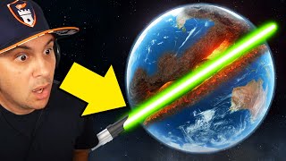 I Found The NEW LIGHTSABER In Solar Smash Its too powerful [upl. by Gene644]