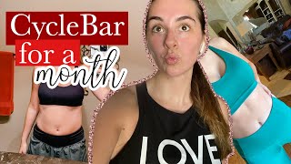 cyclebar for a month part 2  real results [upl. by Tiffanie]