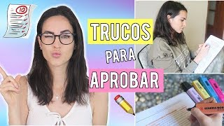 TRUCOS PARA APROBAR LOS EXÁMENES ♡ Tips estudio 2018 [upl. by Ttayw]