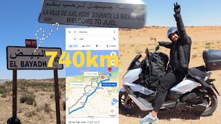 اكثر من 700 كلم في يوم واحد😨بدرجة vmax 200 من بريزينة البيض📍 إلى جيجل 📍 [upl. by Yenot]