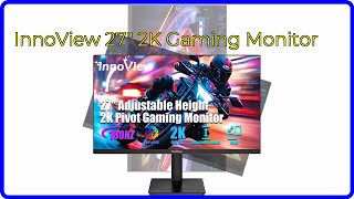 REVIEW 2024 InnoView 27quot 2K Gaming Monitor ESSENTIAL details [upl. by Isteb]