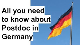 Postdoc in Germany Everything You Need to Know [upl. by Hills]