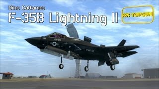 FSX F35B Lightning II  vertical take off and landing test at Edwards AFB [upl. by Aidan]