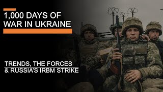 1000 Days of War in Ukraine  Russias IRBM Strike Trends amp The Forces after 1000 days [upl. by Inig820]