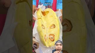 Amazing cutting skills unboxing durian amazing durian fruit food streetfood buah shorts [upl. by Ynitsed]