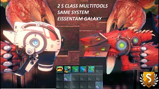 No Mans Sky  Red S Class Alien Pistol amp White S Class Experimental Pistol Multitool [upl. by Clemen]